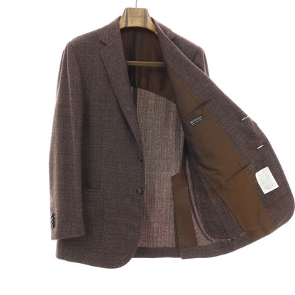 【中古】スティレ ラティーノ STILE LATINO ウール 3B テーラードジャケット ブラウン【サイズ50】【 状態ランクC 】【 メンズ 】