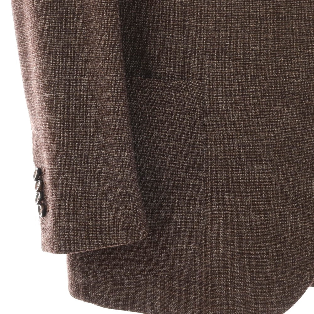 【中古】スティレ ラティーノ STILE LATINO ウール 3B テーラードジャケット ブラウン【サイズ50】【 状態ランクC 】【 メンズ 】