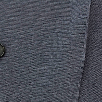 【中古】フィリッポ デ ローレンティス FILIPPO DE LAURENTIIS ウール ダブル6B ニットジャケット グレー【 50 】【 状態ランクB 】【 メンズ 】