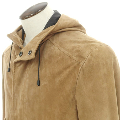 【中古】エンメティ EMMETI ゴートスエード モッズコート ブラウン【 50 】【 状態ランクB 】【 メンズ 】