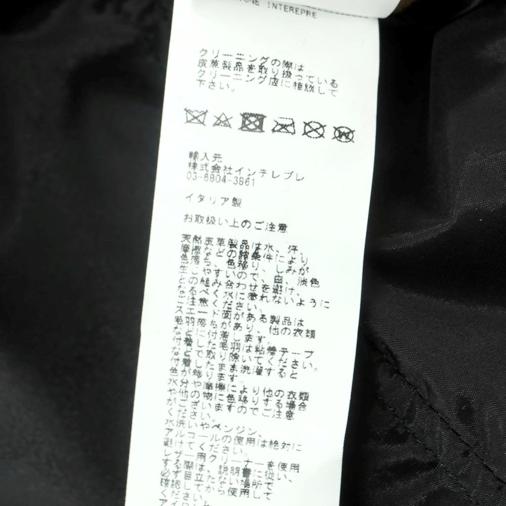 【中古】エンメティ EMMETI ゴートスエード モッズコート ブラウン【 50 】【 状態ランクB 】【 メンズ 】