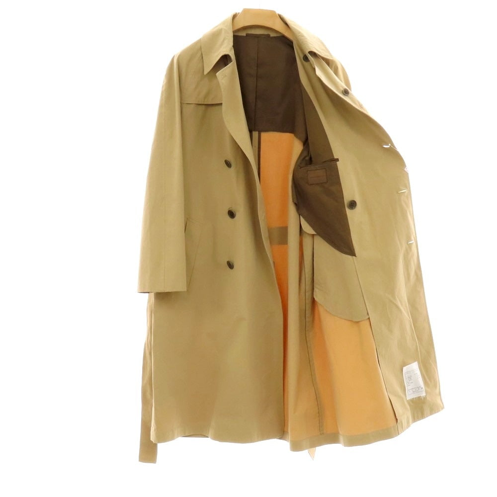 【中古】スティレ ラティーノ STILE LATINO IPBRANDO コットン トレンチコート ベージュ【サイズ48】【 状態ランクC 】【 メンズ 】[DPD]