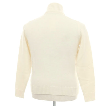 【中古】ザノーネ ZANONE CHIOTO キョート ミドルゲージ ウール スタンドカラー カーディガン アイボリー【 50 】【 状態ランクB 】【 メンズ 】