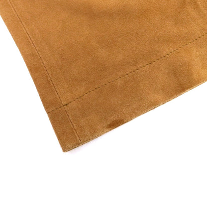 【中古】アール ヴィ エル rvl ゴートスエード レザー イージーパンツ ブラウン【 Ｍ 】【 状態ランクC 】【 メンズ 】