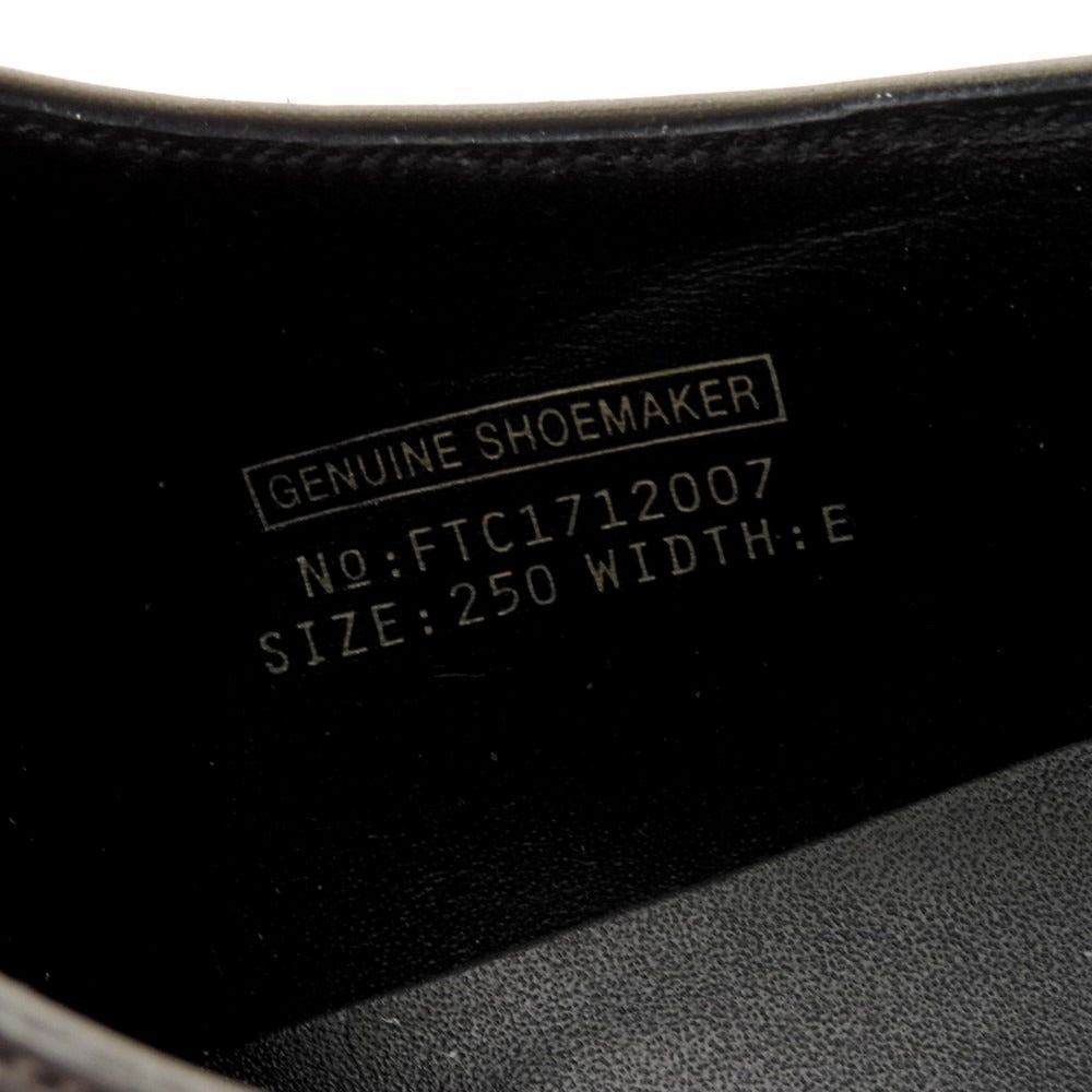【中古】フットザコーチャー foot the coacher ダブルモンク ラバーソールシューズ グレー【サイズ25E】【 状態ランクB 】【 メンズ 】[CPD]
