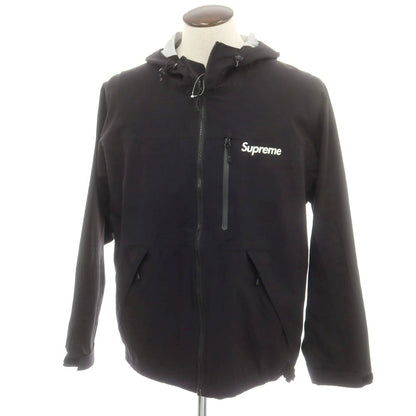 【中古】シュプリーム Supreme 2017年春夏 Taped Seam Jacket ナイロン マウンテンパーカー ブラック【 L 】【 状態ランクD 】【 メンズ 】