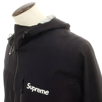 【中古】シュプリーム Supreme 2017年春夏 Taped Seam Jacket ナイロン マウンテンパーカー ブラック【 L 】【 状態ランクD 】【 メンズ 】