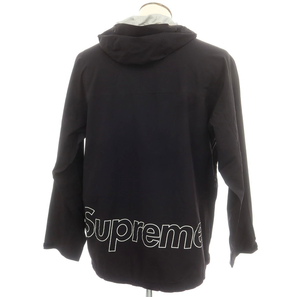 【中古】シュプリーム Supreme 2017年春夏 Taped Seam Jacket ナイロン マウンテンパーカー ブラック【 L 】【 状態ランクD 】【 メンズ 】