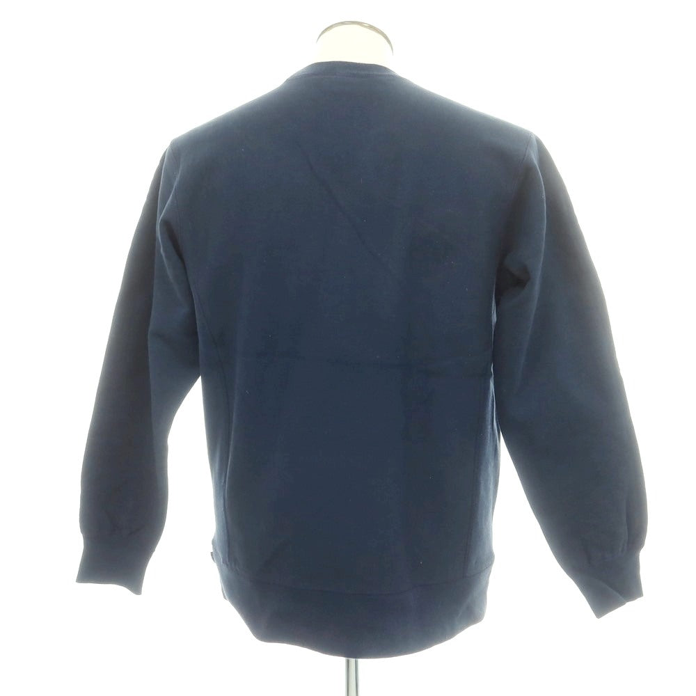 【中古】シュプリーム Supreme 2015年秋冬 Arc Logo Crewneck コットン スウェット ネイビー【 L 】【 状態ランクD 】【 メンズ 】