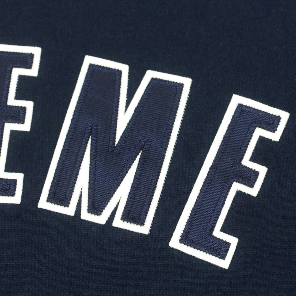 【中古】シュプリーム Supreme 2015年秋冬 Arc Logo Crewneck コットン スウェット ネイビー【 L 】【 状態ランクD 】【 メンズ 】