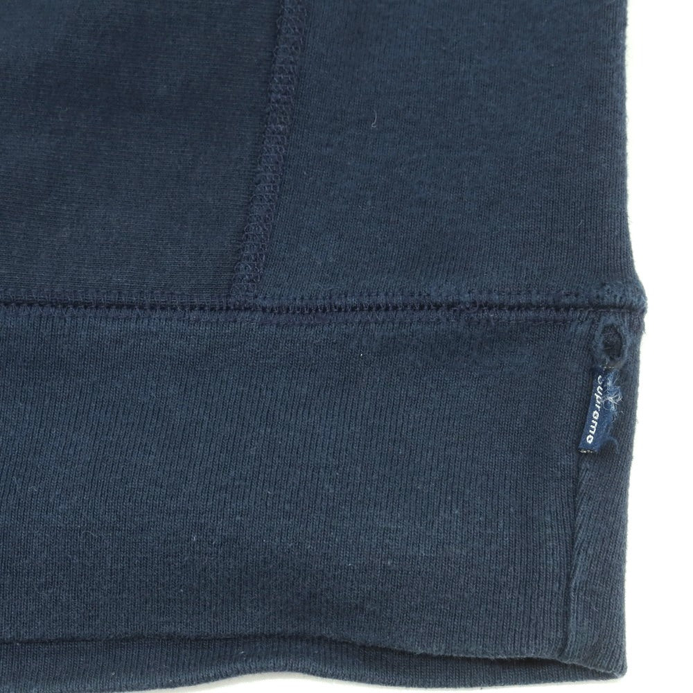 【中古】シュプリーム Supreme 2015年秋冬 Arc Logo Crewneck コットン スウェット ネイビー【 L 】【 状態ランクD 】【 メンズ 】