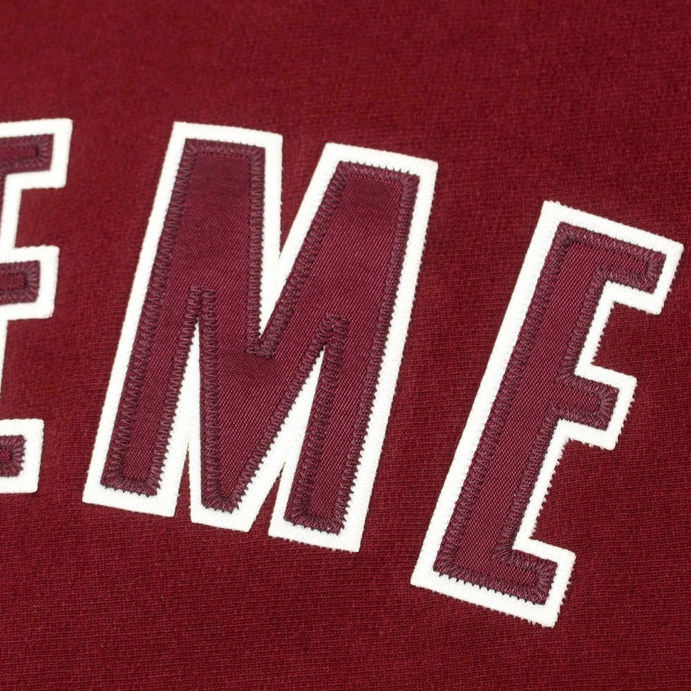 【中古】シュプリーム Supreme 2015年秋冬 Arc Logo Crewneck コットン スウェット バーガンディ【 サイズL 】【 状態ランクB 】【 メンズ 】 [BPD]