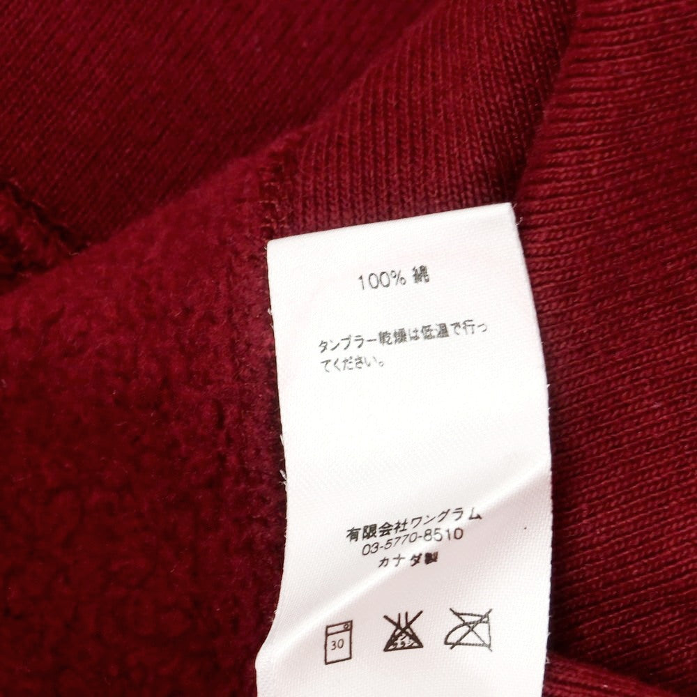 【中古】シュプリーム Supreme 2015年秋冬 Arc Logo Crewneck コットン スウェット バーガンディ【 サイズL 】【 状態ランクB 】【 メンズ 】 [BPD]