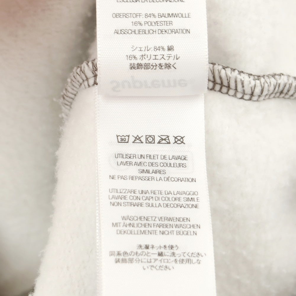 【中古】シュプリーム Supreme 2025年秋冬 Woven Patches Hooded Sweatshirt カモフラ パーカー グレーxホワイト【 XL 】【 状態ランクB 】【 メンズ 】