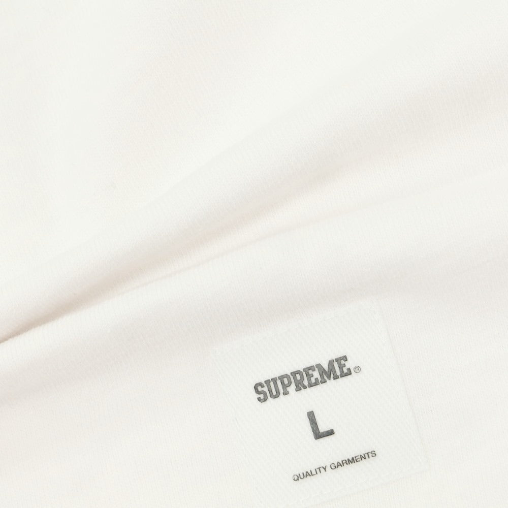 【中古】シュプリーム Supreme 2025年春夏 SMD S/S Top コットン 半袖Ｔシャツ ホワイト【サイズL】【 状態ランクA 】【 メンズ 】[DPD]
