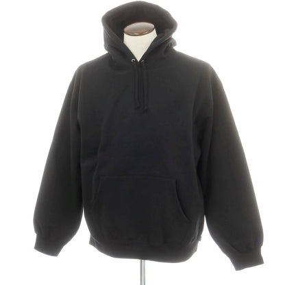 【中古】シュプリーム Supreme 2025年秋冬 Satin Applique Hooded Sweatshirt パーカー ブラック【 XL 】【 状態ランクA 】【 メンズ 】