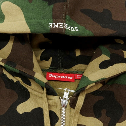 【中古】シュプリーム Supreme 2025年秋冬 S Logo Zip Up Hooded Sweatshirt パーカー オリーブxブラウン【 XL 】【 状態ランクA 】【 メンズ 】