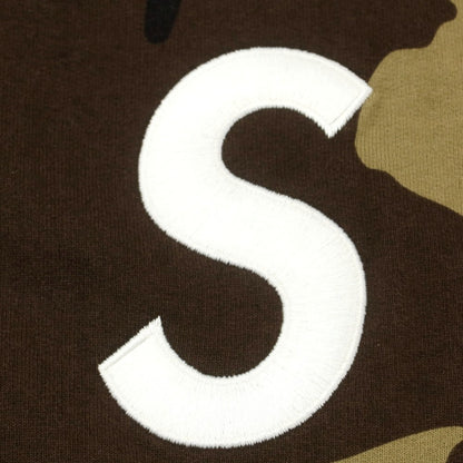 【中古】シュプリーム Supreme 2025年秋冬 S Logo Zip Up Hooded Sweatshirt パーカー オリーブxブラウン【 XL 】【 状態ランクA 】【 メンズ 】