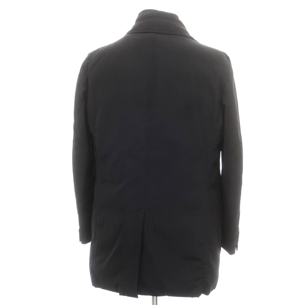 【中古】セブンティ SEVENTY ポリエステル 2WAY ダウンコート ダークネイビー【サイズ54】【 状態ランクC 】【 メンズ 】[CPD]