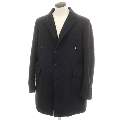 【中古】セブンティ SEVENTY ポリエステル 2WAY ダウンコート ダークネイビー【 54 】【 状態ランクC 】【 メンズ 】