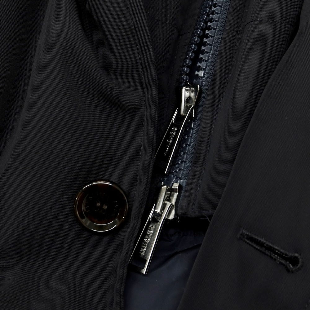 【中古】セブンティ SEVENTY ポリエステル 2WAY ダウンコート ダークネイビー【サイズ54】【 状態ランクC 】【 メンズ 】[CPD]