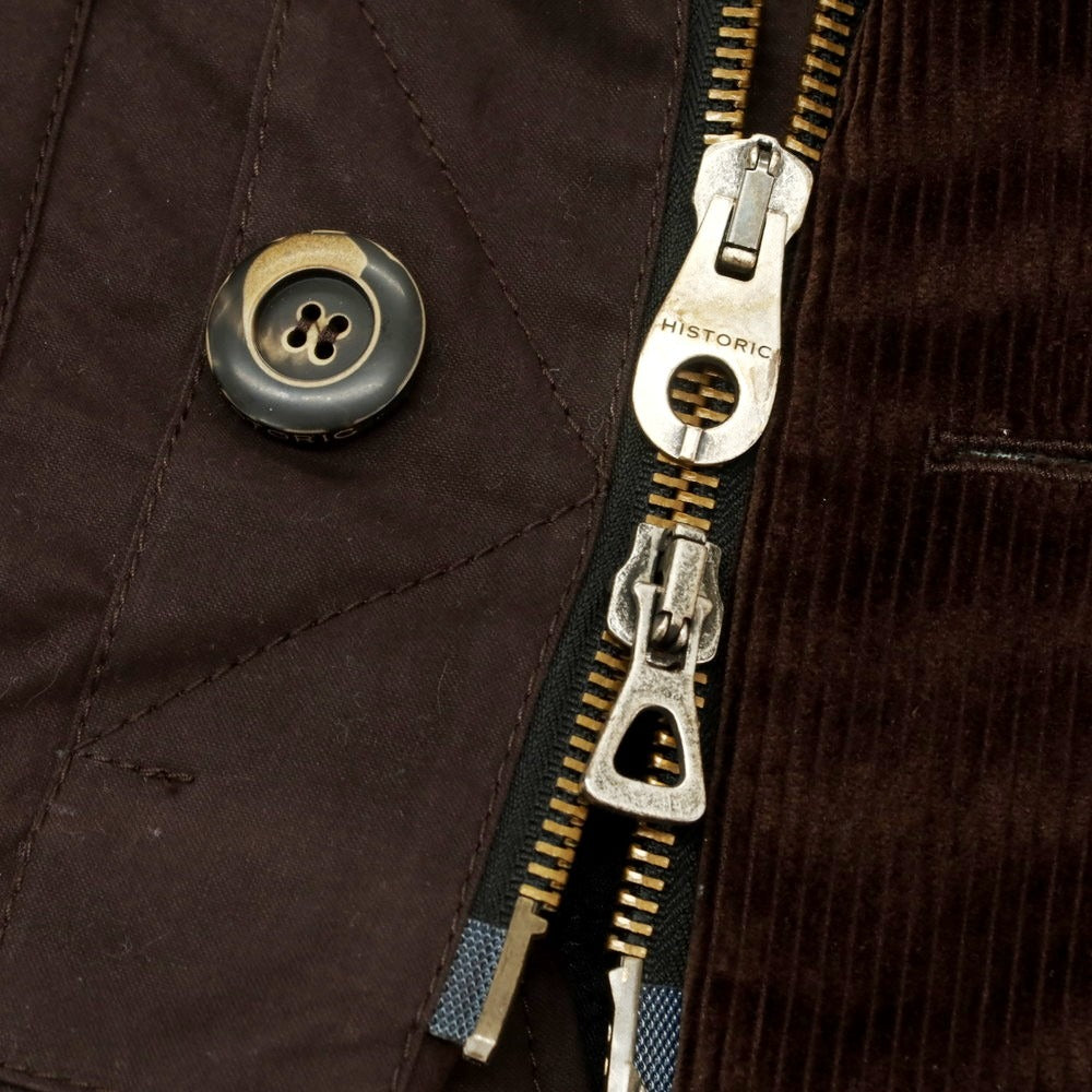 【中古】ヒストリック HISTORIC コットン 中綿 モッズコート ブラウン【 XXL 】【 状態ランクB 】【 メンズ 】