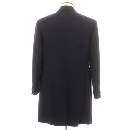 【中古】その他ブランド Brand ウール チェスターフィールドコート ネイビー【 54 】【 状態ランクB 】【 メンズ 】