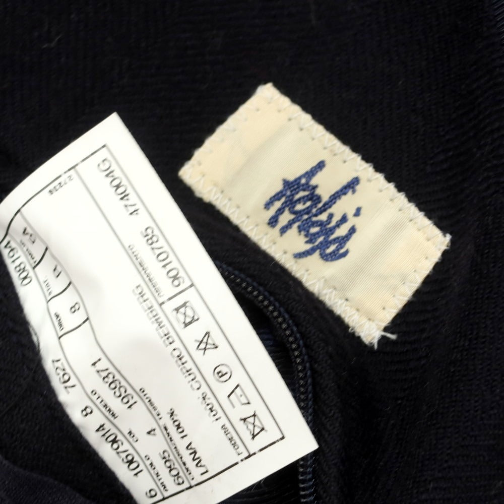 【中古】その他ブランド Brand ウール チェスターフィールドコート ネイビー【 54 】【 状態ランクB 】【 メンズ 】