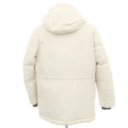 【中古】ヒストリック HISTORIC ATMOSPHERIC PARKA ポリエステル フーデッド ダウンジャケット アイボリー【 XXL 】【 状態ランクB 】【 メンズ 】