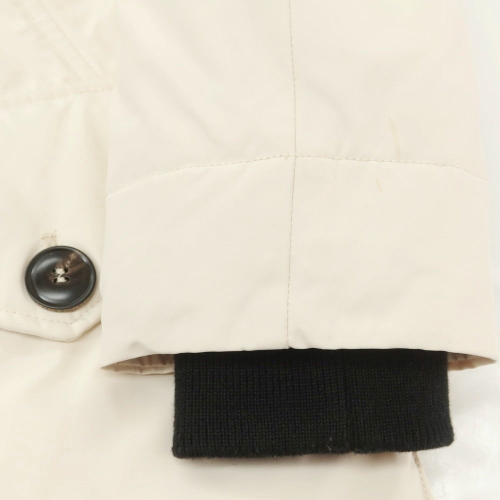 【中古】ヒストリック HISTORIC ATMOSPHERIC PARKA ポリエステル フーデッド ダウンジャケット アイボリー【 XXL 】【 状態ランクB 】【 メンズ 】