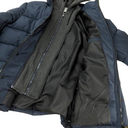 【中古】ティーエスディー トゥエルブ ＴＳＤ12 ポリエステル スタンドカラー 中綿ブルゾン ネイビー【 XXL 】【 状態ランクB 】【 メンズ 】