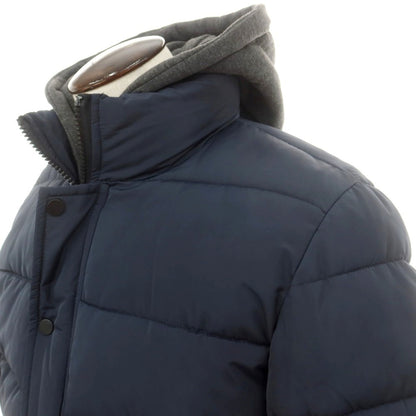 【中古】ティーエスディー トゥエルブ ＴＳＤ12 ポリエステル スタンドカラー 中綿ブルゾン ネイビー【 XXL 】【 状態ランクB 】【 メンズ 】