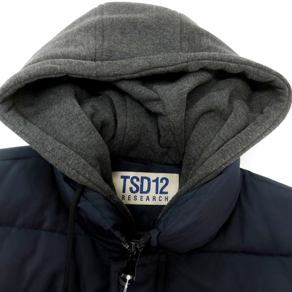 【中古】ティーエスディー トゥエルブ ＴＳＤ12 ポリエステル スタンドカラー 中綿ブルゾン ネイビー【 XXL 】【 状態ランクB 】【 メンズ 】