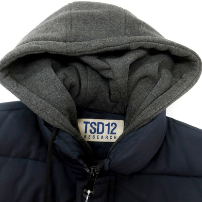 【中古】ティーエスディー トゥエルブ ＴＳＤ12 ポリエステル スタンドカラー 中綿ブルゾン ネイビー【 XXL 】【 状態ランクB 】【 メンズ 】