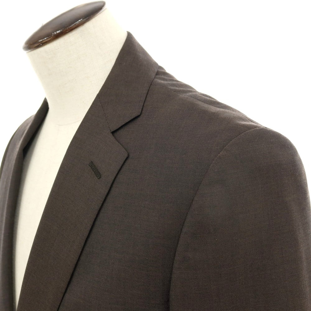 【中古】トネッロ TONELLO ウール 2B テーラードジャケット ダークブラウン【サイズ54】【 状態ランクC 】【 メンズ 】