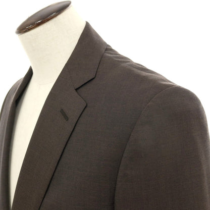 【中古】トネッロ TONELLO ウール 2B テーラードジャケット ダークブラウン【サイズ54】【 状態ランクC 】【 メンズ 】