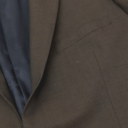 【中古】トネッロ TONELLO ウール 2B テーラードジャケット ダークブラウン【サイズ54】【 状態ランクC 】【 メンズ 】