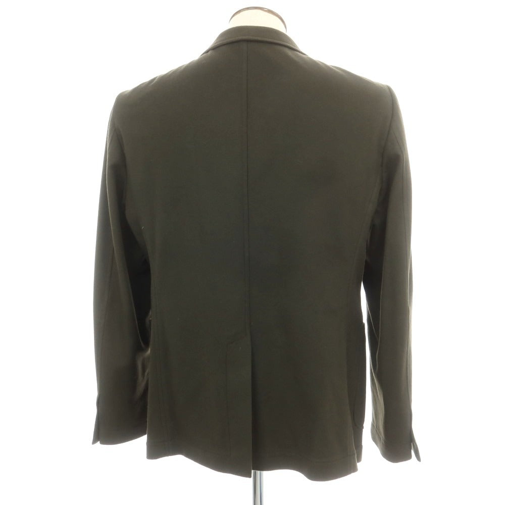 【中古】トネッロ TONELLO ウールナイロンカシミヤ 3B カジュアルジャケット オリーブ【サイズ54】【 状態ランクC 】【 メンズ 】[CPD]
