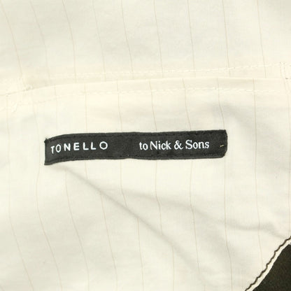 【中古】トネッロ TONELLO ウールナイロンカシミヤ 3B カジュアルジャケット オリーブ【 54 】【 状態ランクC 】【 メンズ 】