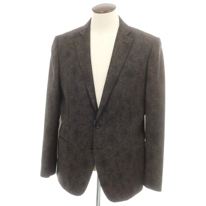 【中古】トネッロ TONELLO ウール 2B テーラードジャケット グレーxベージュ【 54 】【 状態ランクB 】【 メンズ 】