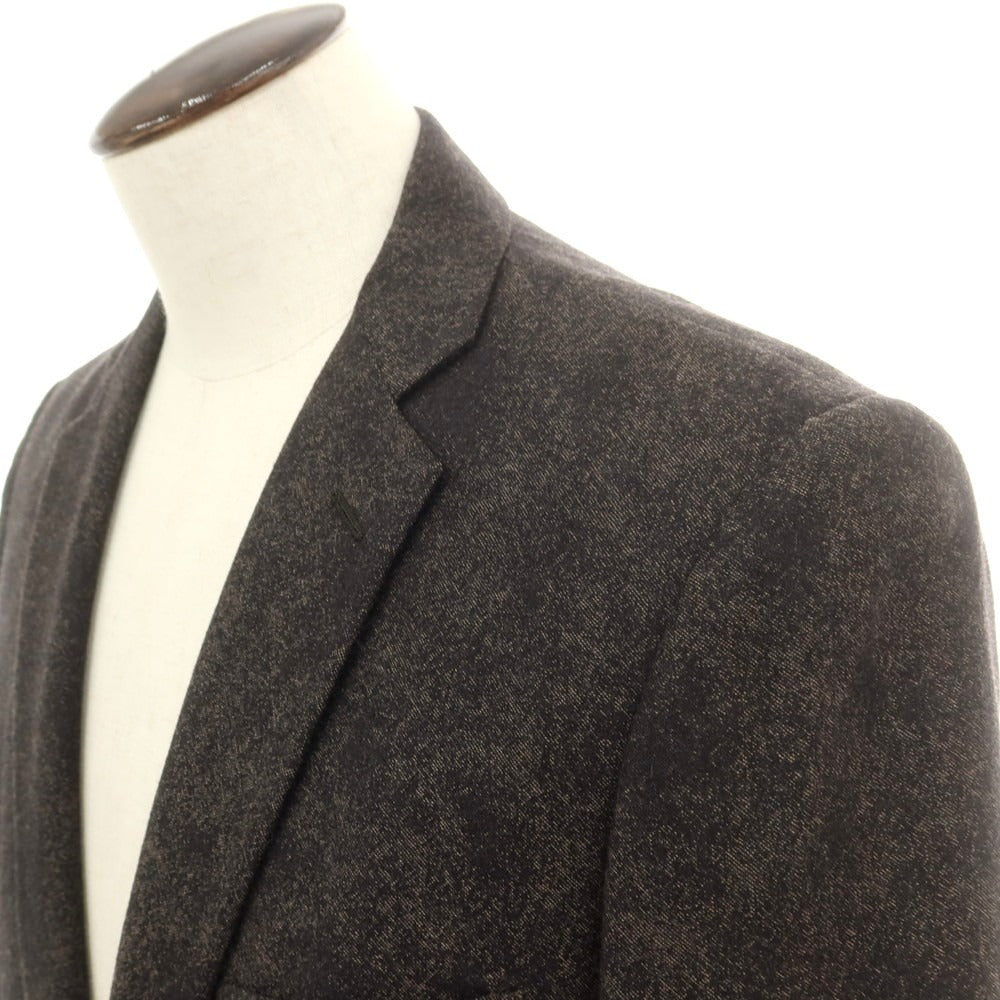 【中古】トネッロ TONELLO ウール 2B テーラードジャケット グレーxベージュ【 54 】【 状態ランクB 】【 メンズ 】