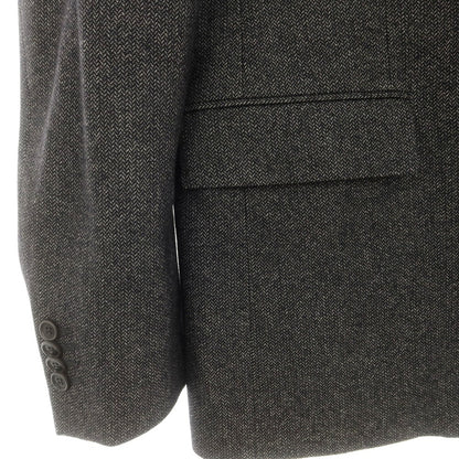 【中古】パオローニ PAOLONI ウールコットン テーラードジャケット グレー【 54 】【 状態ランクC 】【 メンズ 】