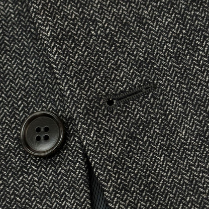 【中古】パオローニ PAOLONI ウールコットン テーラードジャケット グレー【 54 】【 状態ランクC 】【 メンズ 】