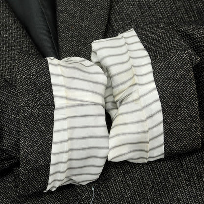 【中古】パオローニ PAOLONI ウールコットン テーラードジャケット グレー【 54 】【 状態ランクC 】【 メンズ 】