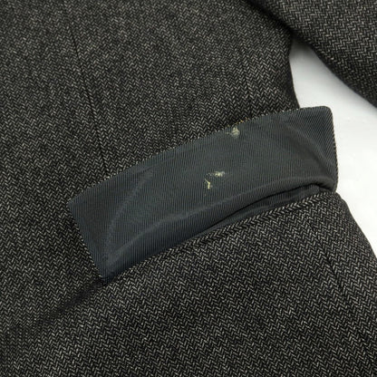 【中古】パオローニ PAOLONI ウールコットン テーラードジャケット グレー【 54 】【 状態ランクC 】【 メンズ 】