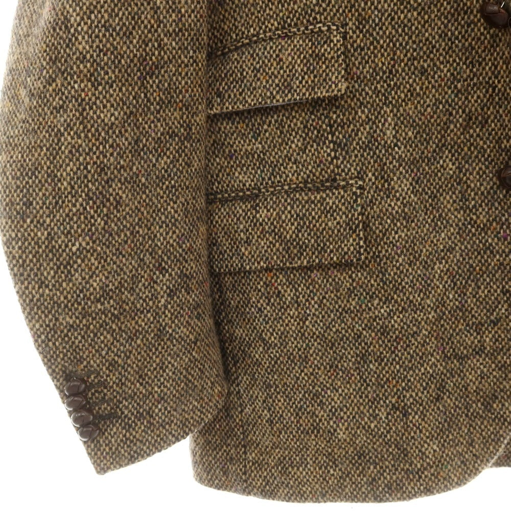 【中古】アラン ALAIN ツイードウール テーラードジャケット ベージュ【 54 】【 状態ランクC 】【 メンズ 】