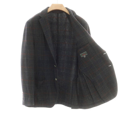 【中古】アルテア Altea ウールコットン カジュアルジャケット ダークグリーン【 54 】【 状態ランクC 】【 メンズ 】