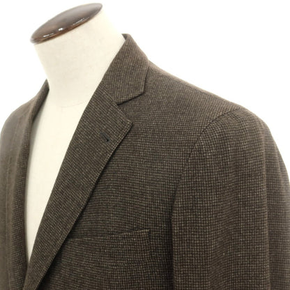 【中古】トンボリーニ TOMBOLINI ウールナイロンコットン テーラードジャケット ブラウン【 54 】【 状態ランクB 】【 メンズ 】