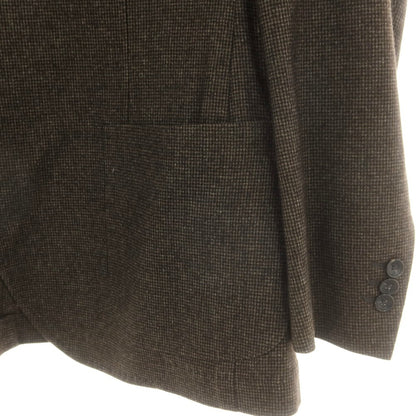 【中古】トンボリーニ TOMBOLINI ウールナイロンコットン テーラードジャケット ブラウン【 54 】【 状態ランクB 】【 メンズ 】