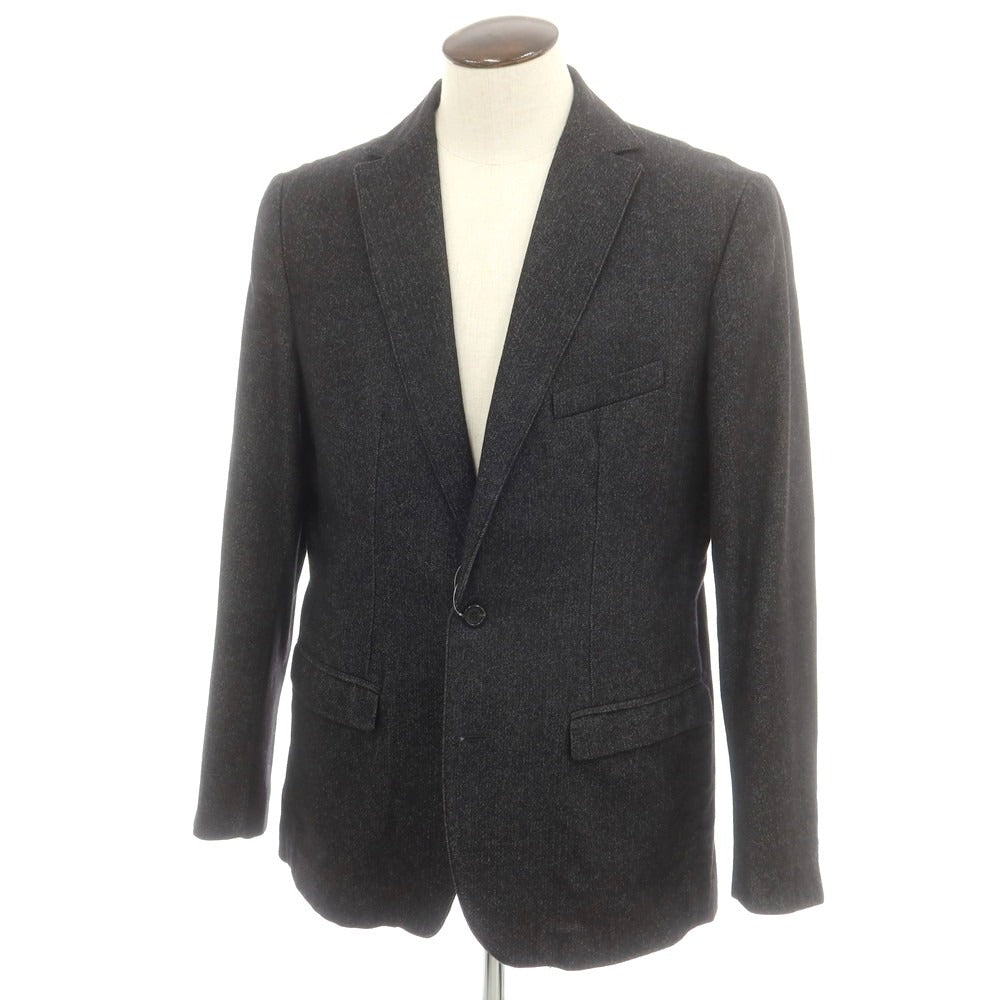 【中古】マスターコート MASTER COAT ウールコットン カジュアルジャケット ブラック系【サイズ54】【 状態ランクB 】【 メンズ 】[CPD]
